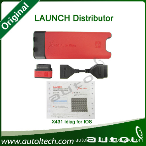 100% Original Launch X431 Idiag Auto Diag Scanner for Ios Works with iPhone iPad iPod Touch Mini iPad